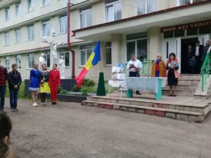 Liceul Teoretic Grimăncăuți a sărbătorit astăzi, Ziua Drapelului şi a Stemei de Stat.