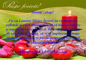 Paște fericit!